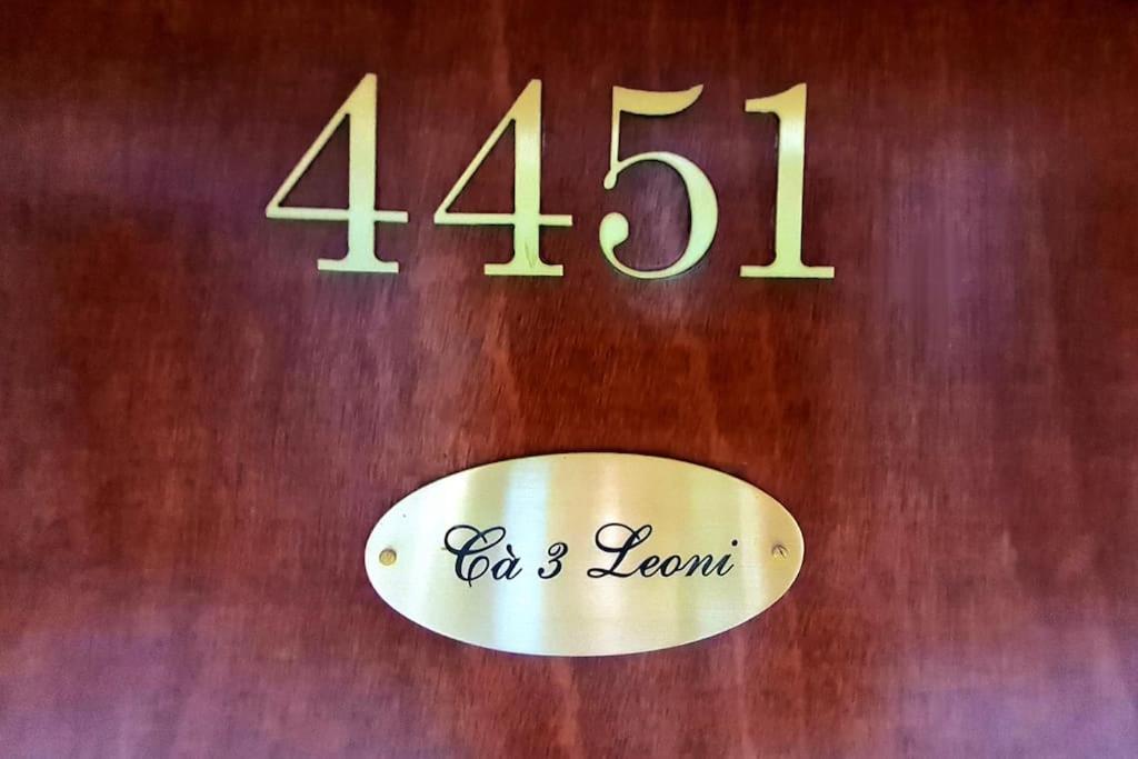 Ca 3 Leoni - Romantic House In The Heart Of Venice Ngoại thất bức ảnh